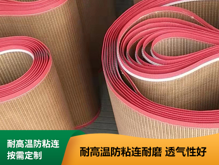 耐高温铁氟龙输送带适用于那些行业——浙江米欧输送带